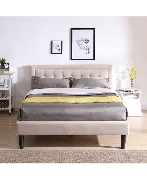 Sleep Trends Alondra Platform Bed Queen Reviews Furniture Macy S