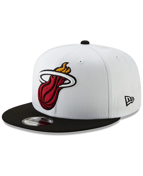 New Era Miami Heat White Xlt 9fifty Cap Reviews Sports Fan Shop By Lids Men Macy S