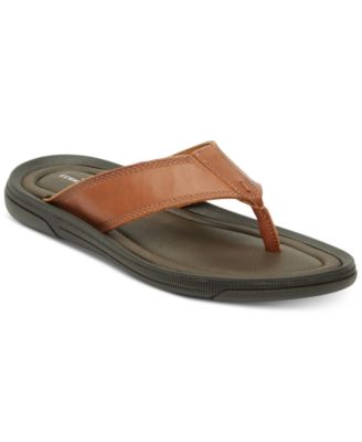 macy's men's leather sandals