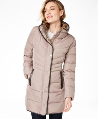 Cole Haan Petite Faux-Fur-Lined Puffer 