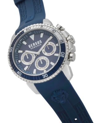 Aberdeen Blue Silicone Strap 45MM Watch 