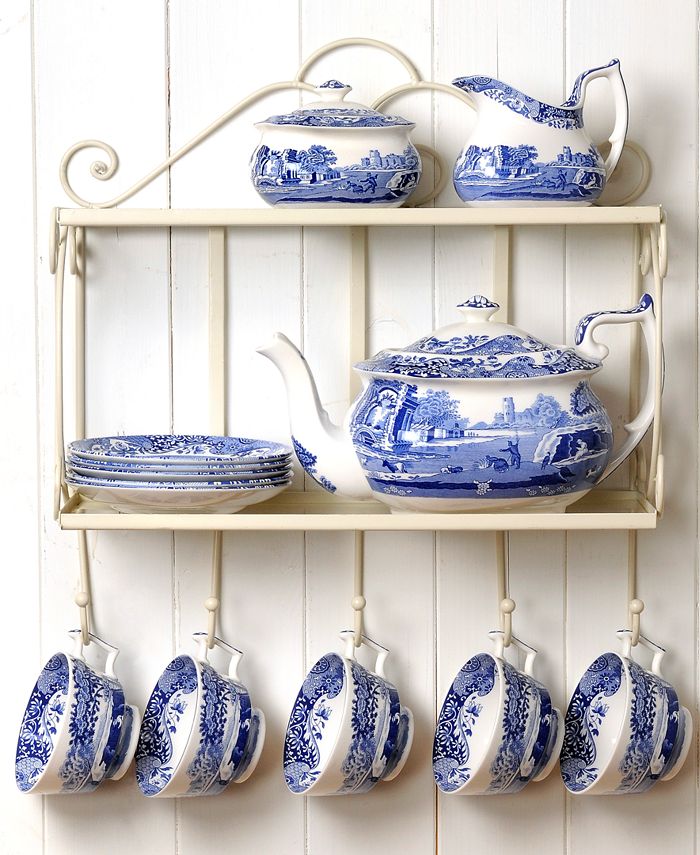 Spode Serveware, Blue Italian Collection & Reviews Serveware Dining