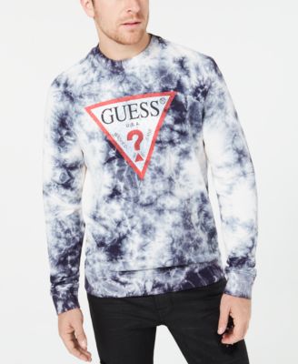 tie dye guess hoodie