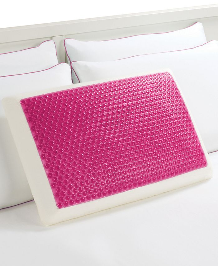 Comfort Revolution Pink Hydraluxe Cooling Gel & Memory Foam Standard