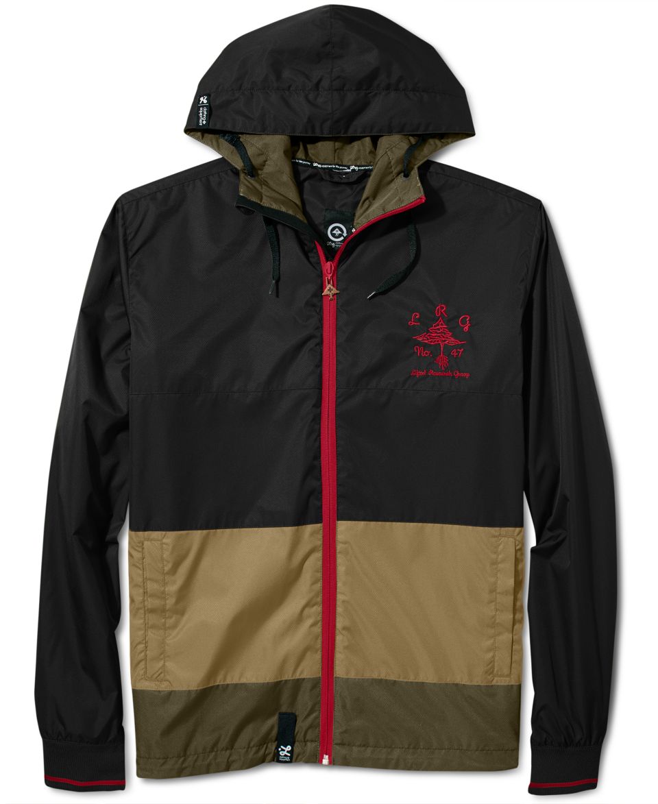 LRG Hoodie, Bushman Zip   Mens Hoodies & Track Jackets