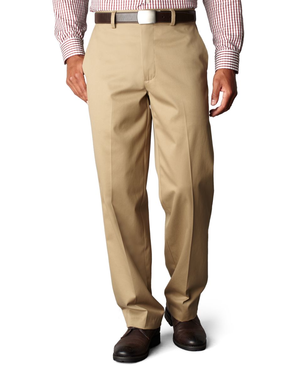 Dockers Pants, D4 Relaxed Fit Signature Khaki Flat Front