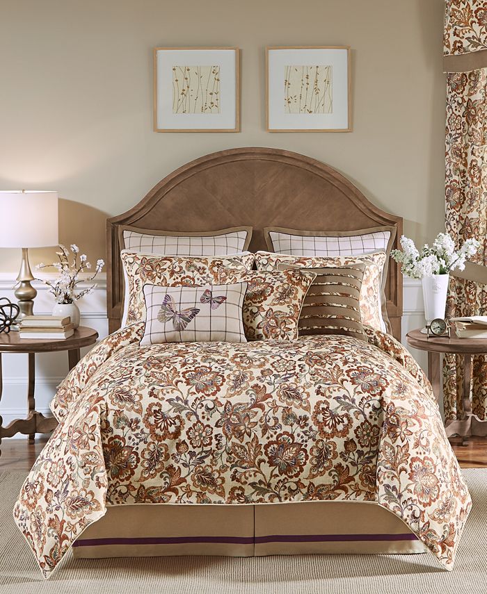 Croscill Delilah 4pc Cal King Comforter Set & Reviews Bedding