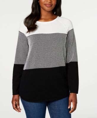 macys plus size sweaters