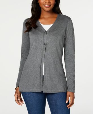 macys womens long cardigans
