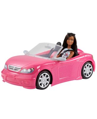 barbie and her car