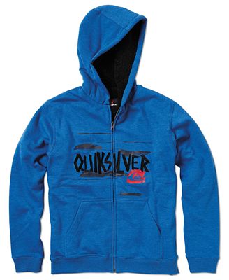 Quiksilver Kids Hoodie, Little Boys Sherpa Lined Hooded Sweatshirt ...