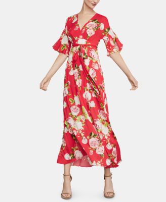 bcbg floral maxi dress