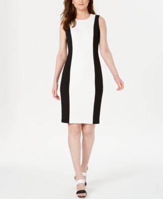 calvin klein petite starburst sheath dress