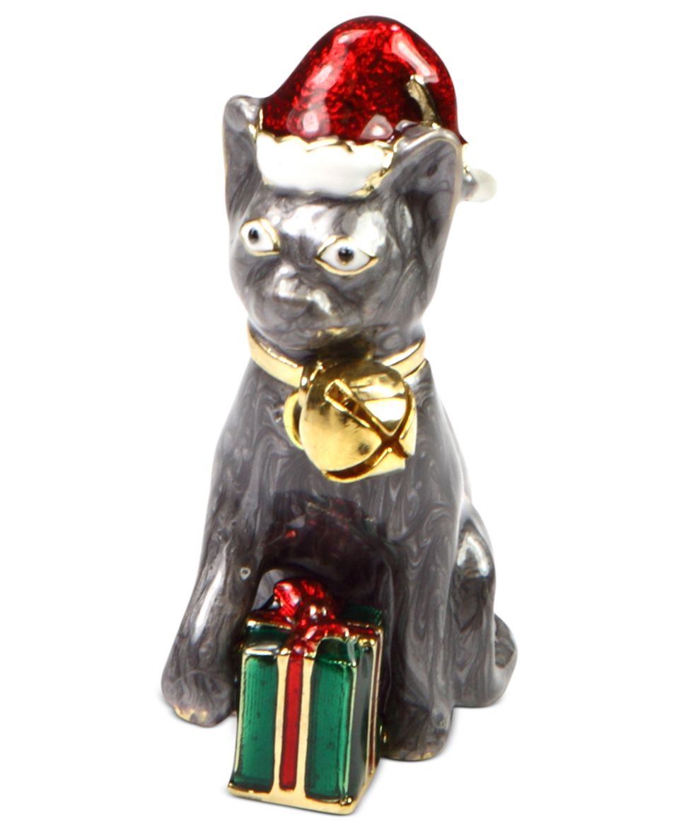 Jones New York Accessories, Black Cat Holiday Keepsake Box