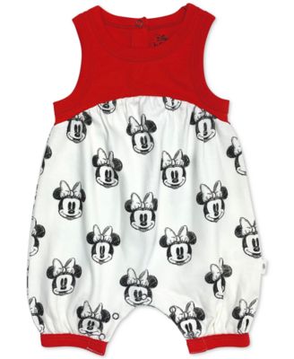 minnie mouse romper baby girl