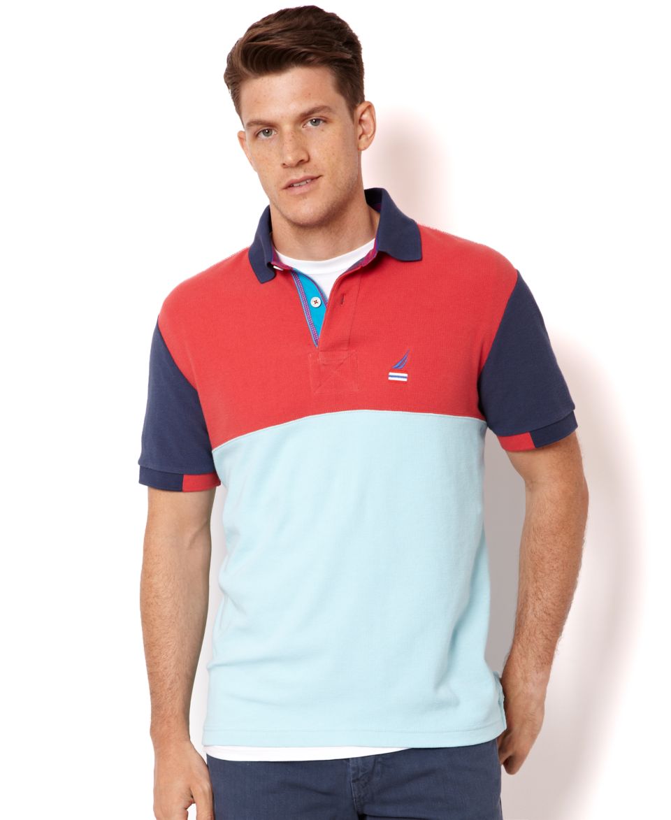 Nautica Big and Tall Shirt, Sun Drenched Polo   Mens Polos