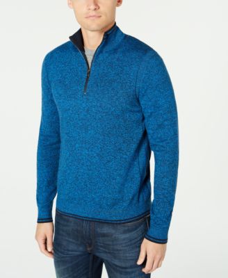 michael kors mens half zip sweater