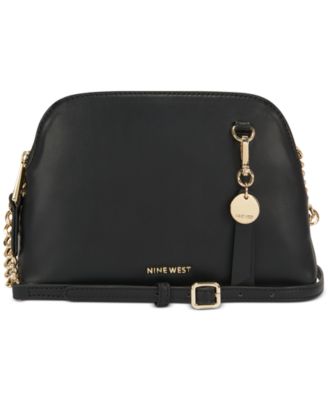 nine west black crossbody bag