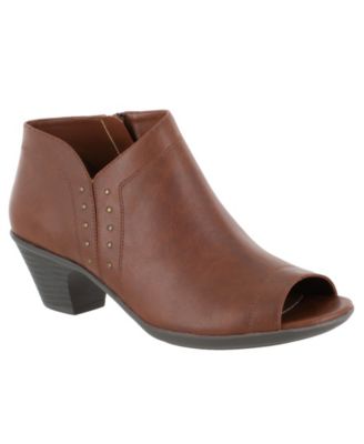 easy street peep toe booties