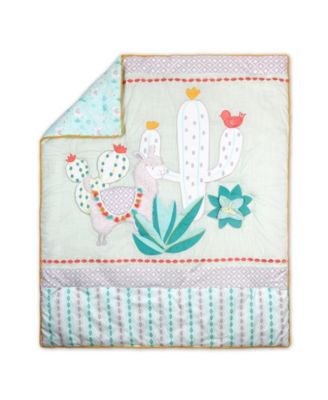 llama crib bedding