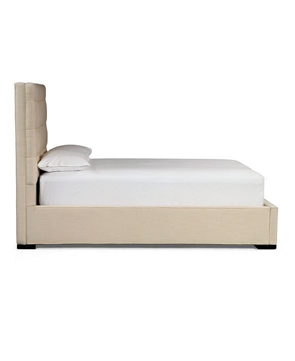 Furniture Abby Upholstered King Bed, Created for Macy's & Reviews