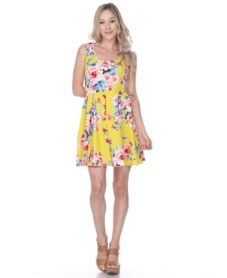macys white dresses for women
