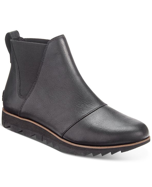 women's hi line chelsea lug sole booties