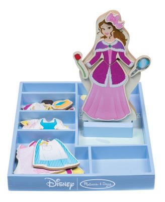 melissa and doug magnetic wooden dress up dolls