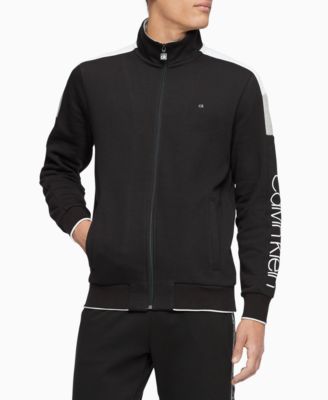calvin klein zip up hoodie mens