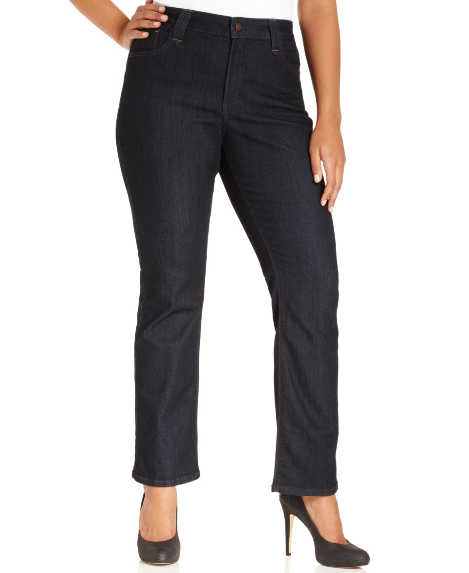 Not Your Daughters Jeans Plus Size Jeans, Hayden Bootcut, Dark Enzyme