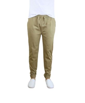 stretch twill joggers