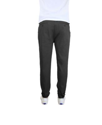 men's stretch twill joggers