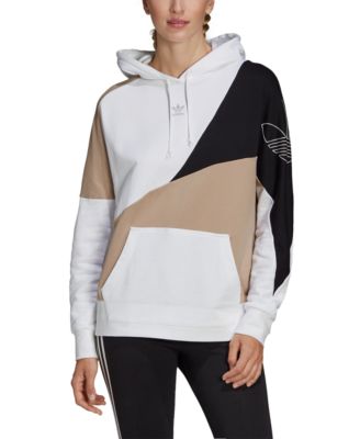 Cotton Colorblocked Hoodie 