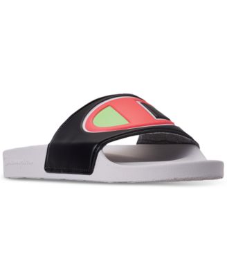 IPO Color Block Slide Sandals 