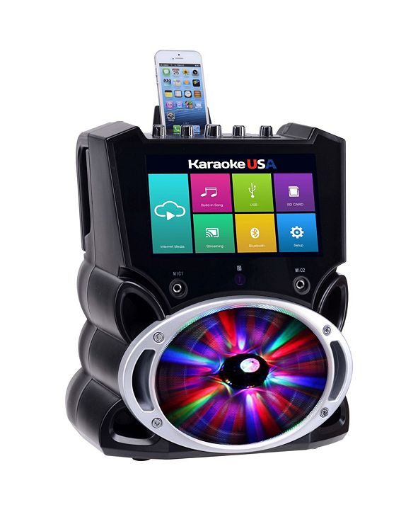 Karaoke USA WK849 Complete WiFi Bluetooth Machine & Reviews Home
