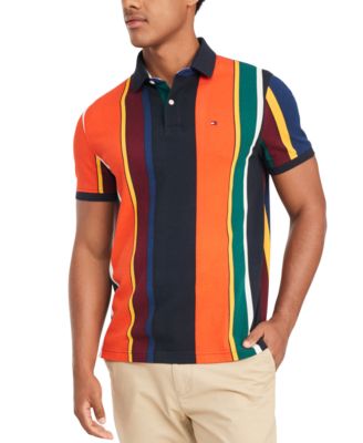 Tommy Hilfiger Men's Stripe Polo Shirt 