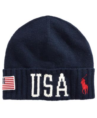 polo beanies macy's