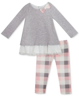 baby girl plaid leggings
