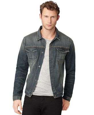Calvin Klein Jeans Jacket, Denim Jacket - Coats & Jackets - Men - Macy's