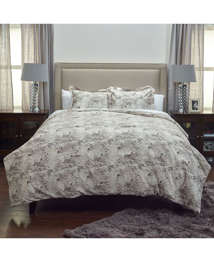 Riztex Usa Vintage Butterfly Queen 3 Piece Comforter Set Reviews Bed In A Bag Bed Bath Macy S