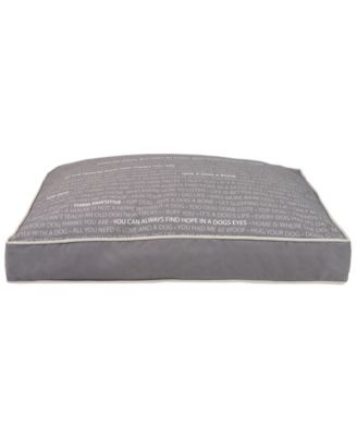 you and me memory foam dog bed