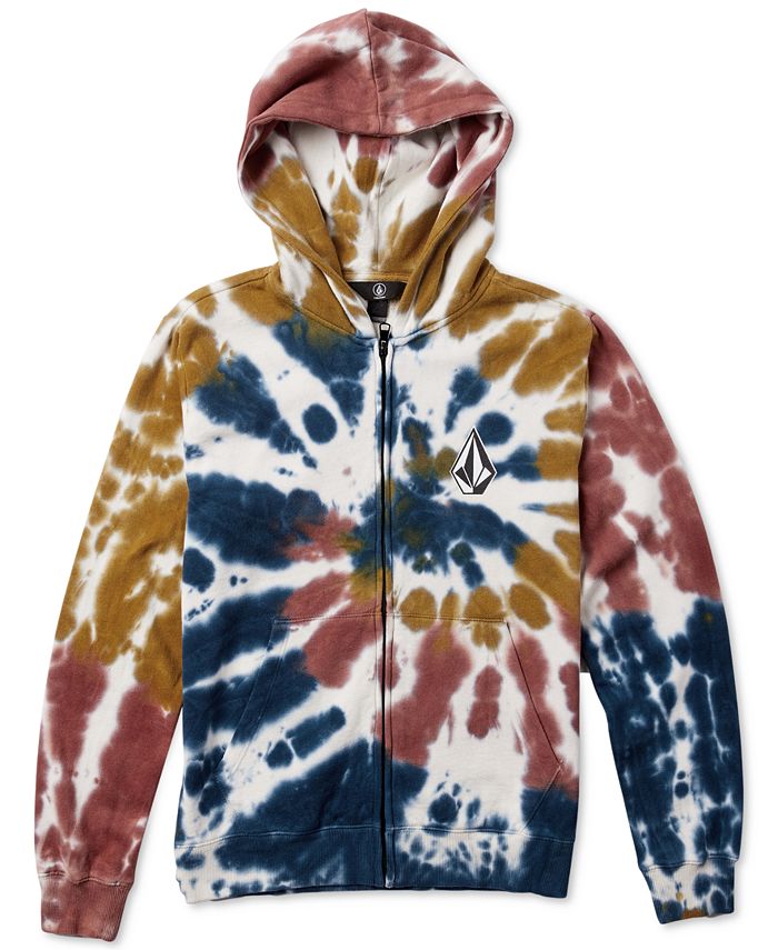 Volcom hoodie tie dye clearance