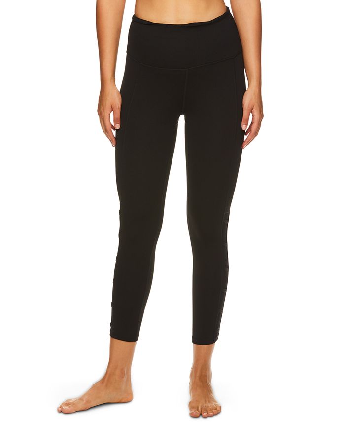 gaiam om high rise yoga capri