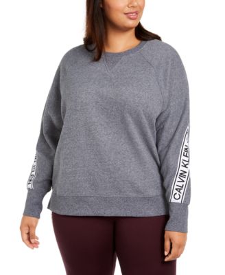 calvin klein plus size sweatshirt