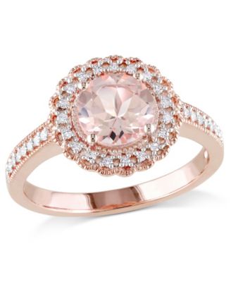 macys morganite ring