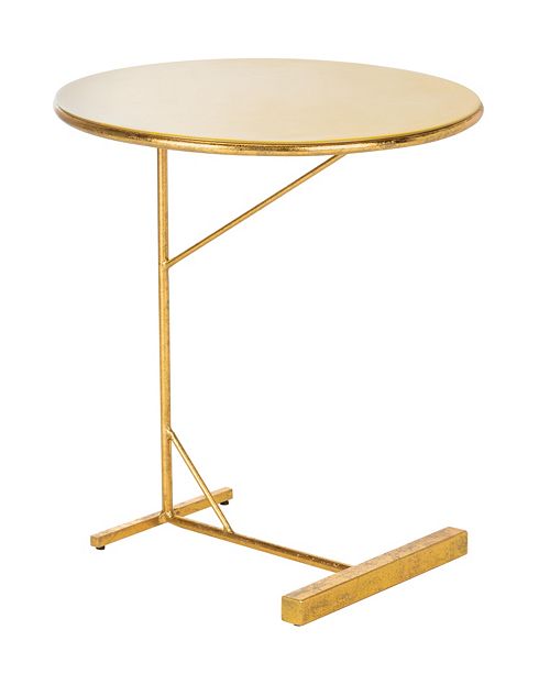 Safavieh Sionne C Shape Side Table Reviews Furniture Macy S