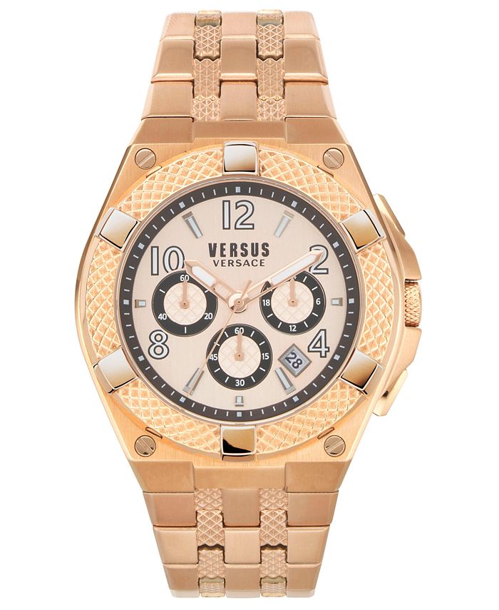 Versus by Versace Men's Chronograph Estéve Rose GoldTone Stainless