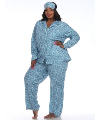 cheap plus size pajama sets