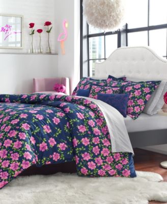 Betsey Johnson Rose Garden Full/Queen Comforter Set & Reviews ...