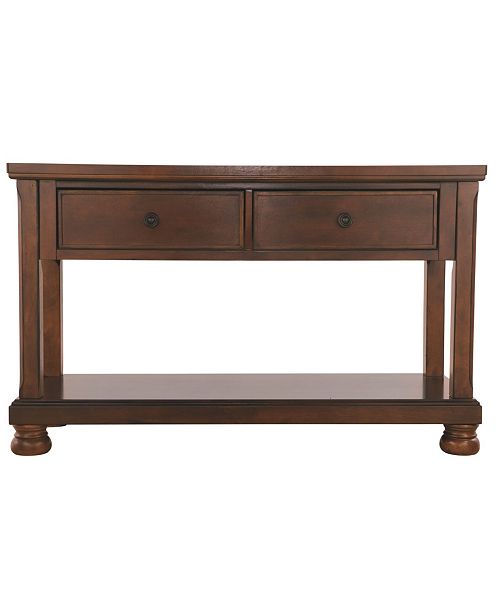Signature Design By Ashley Ashley Furniture Porter Sofa Table Reviews Furniture Macy S